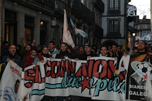 Sen apoio institucional, a Selecci&oacute;n Galega xoga en Compostela