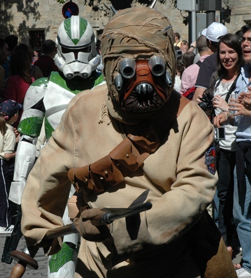Tropas gal&aacute;cticas invaden Compostela