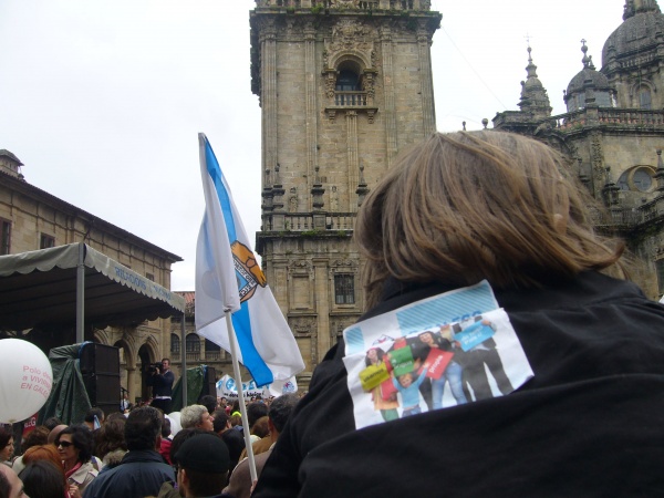 A manifestaci&oacute;n, na Quintana