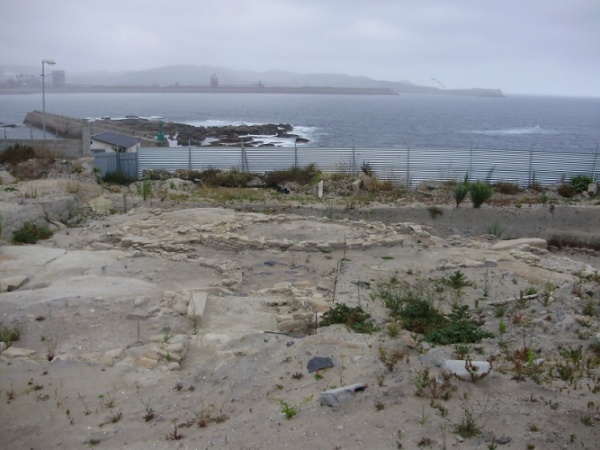 A destruci&oacute;n do castro de San Cibrao: ver&aacute;n de 2008