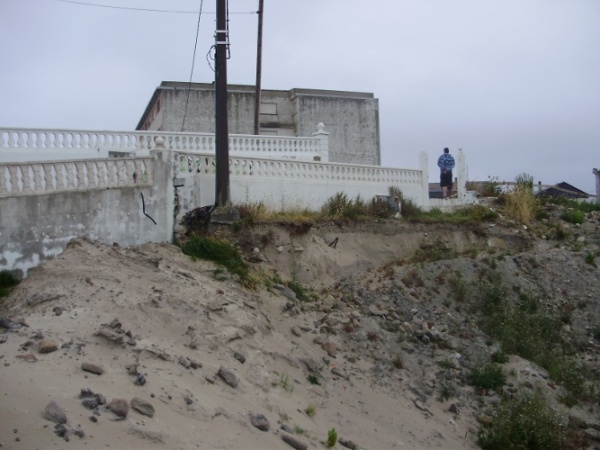 A destruci&oacute;n do castro de San Cibrao: ver&aacute;n de 2008